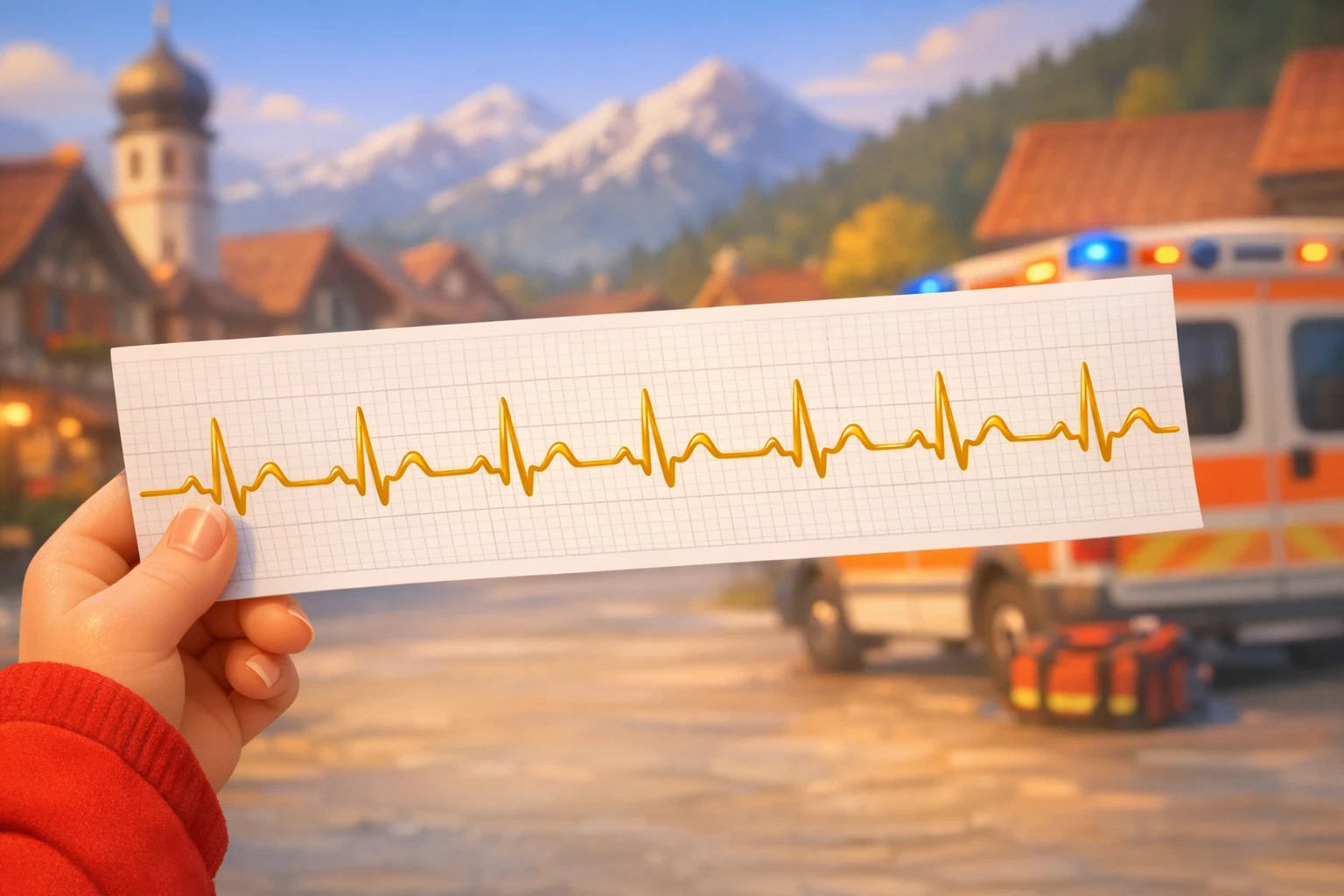 Normaler Sinusrhythmus — 72/min