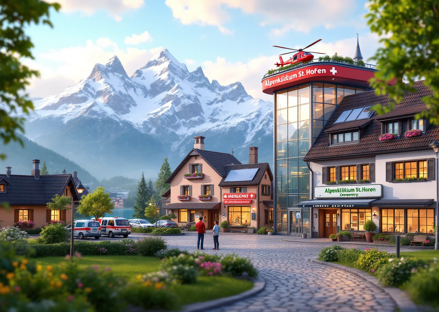 Übergabe Alpenklinikum